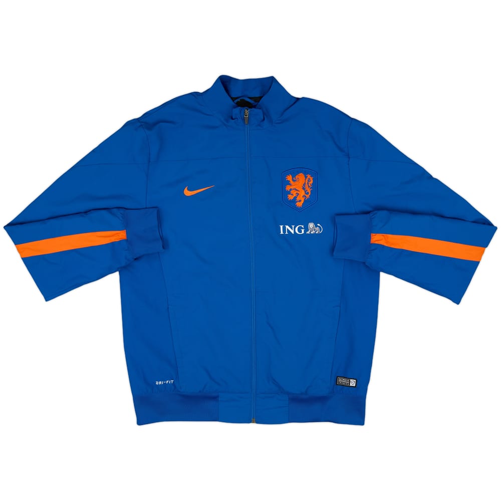 2014-16 Netherlands Nike Track Jacket - 9/10 - (M)