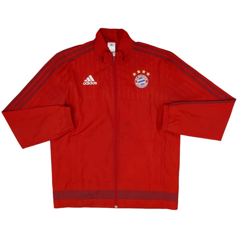 2015-16 Bayern Munich adidas Track Jacket - 7/10 - (M)