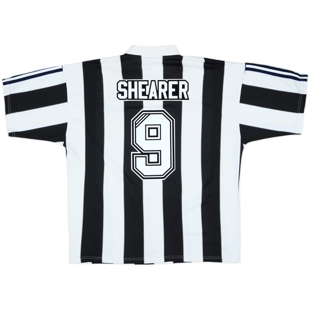 1995-97 Newcastle Home Shirt Shearer #9 - 6/10 - (XL)