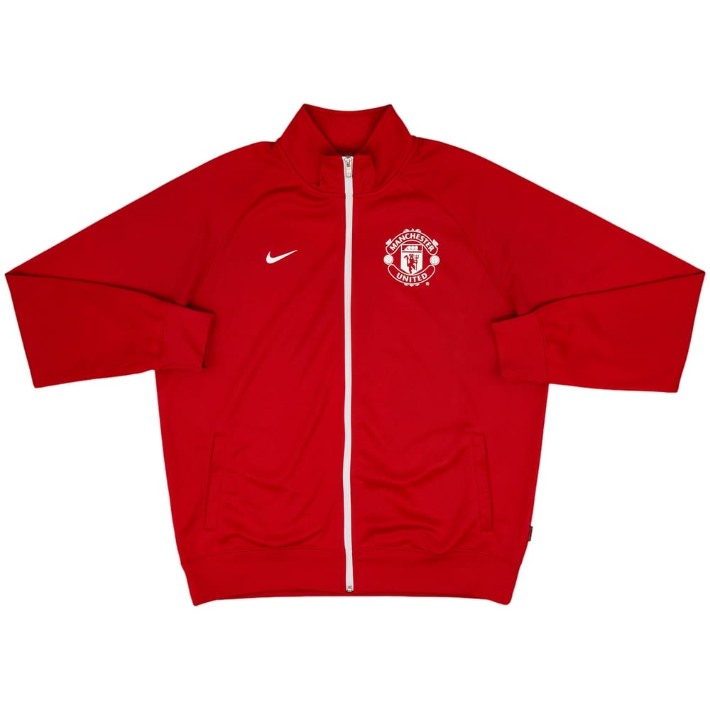 2013-14 Manchester United Nike Track Jacket - 9/10 - (XL)