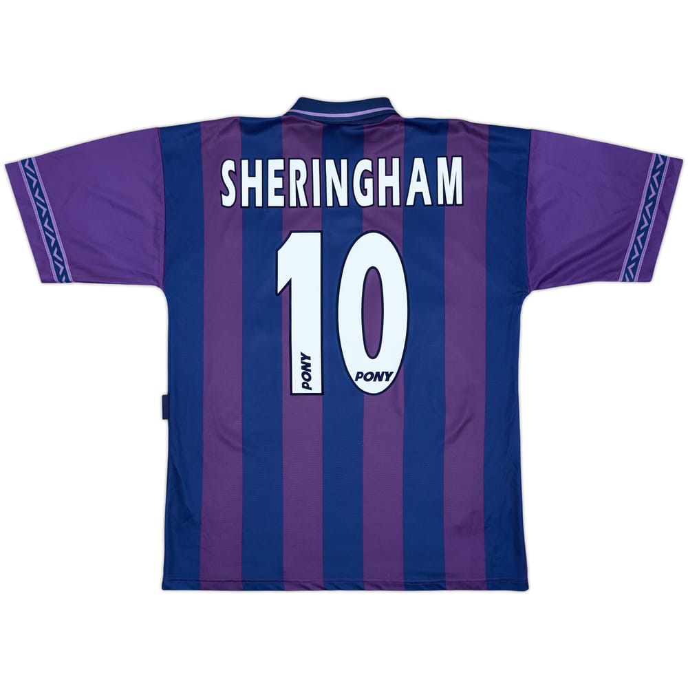 1995-97 Tottenham Camiseta Visitante Sheringham #10 - 9/10 - (M)