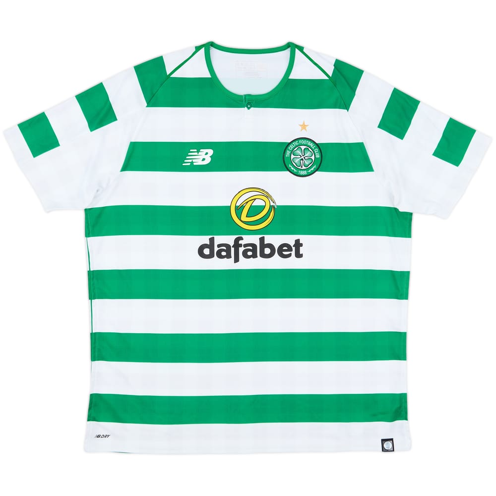 2018-19 Celtic Home Shirt - 5/10 - (XL)