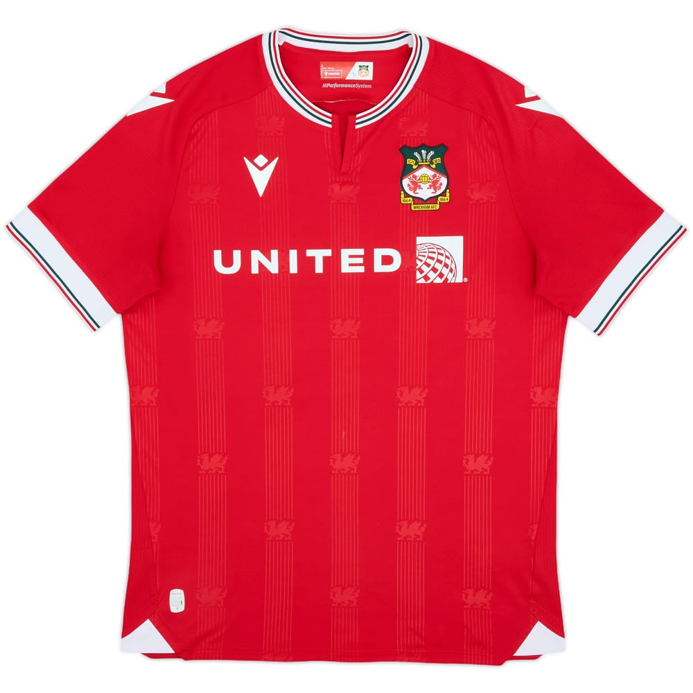 2023-24 Wrexham Home Shirt - 8/10 - (L)