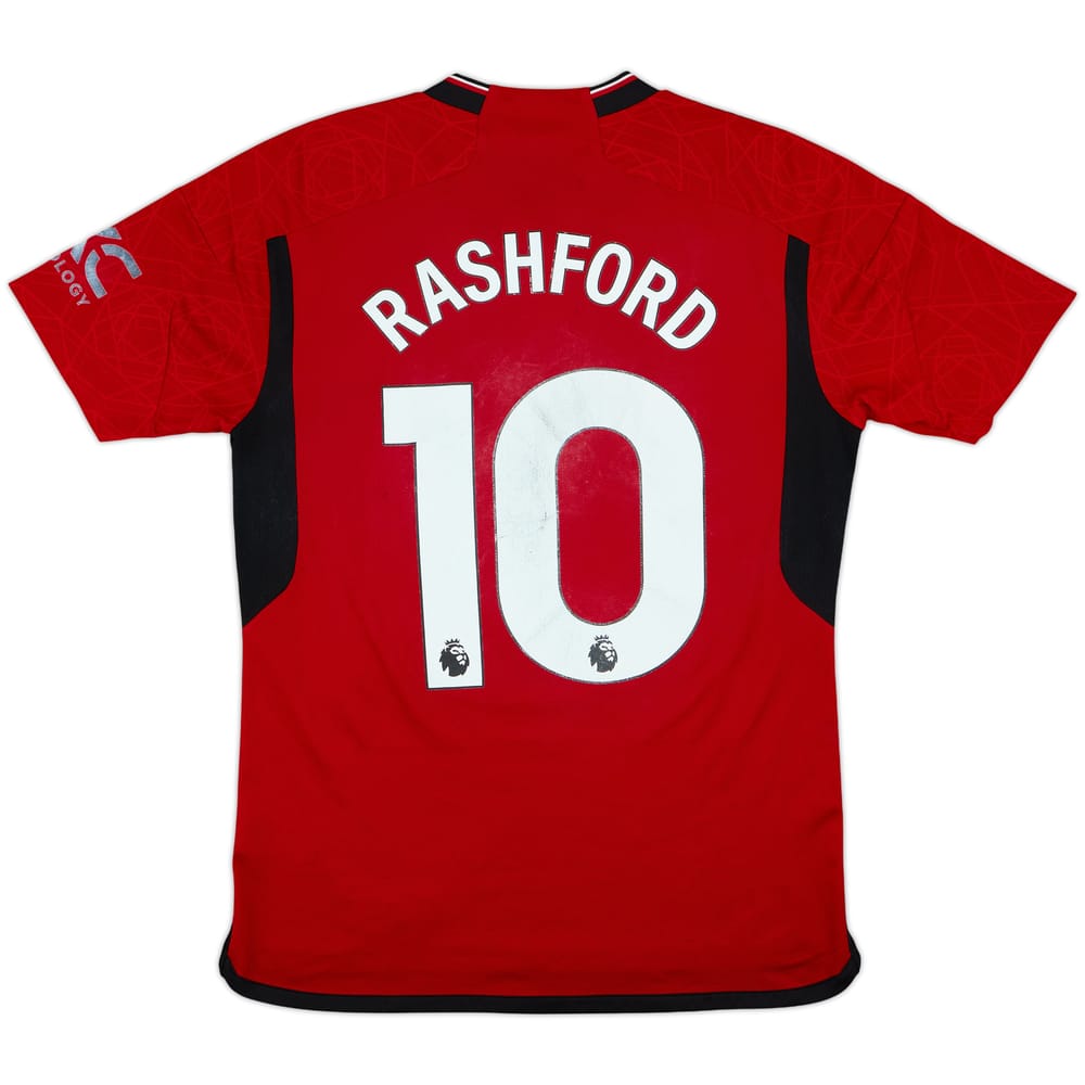 2023-24 Manchester United Home Shirt Rashford #10 - 5/10 - (M)