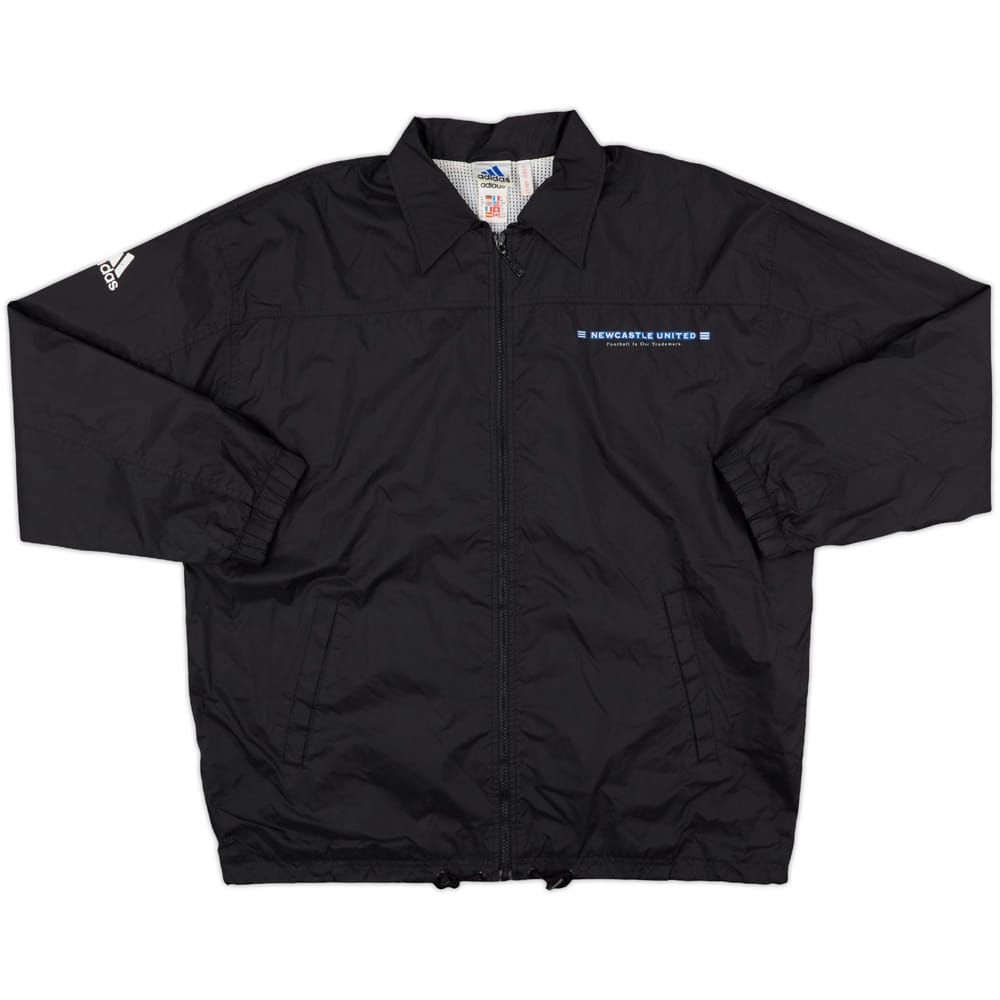1998-99 Newcastle adidas Track Jacket - 8/10 - (M)