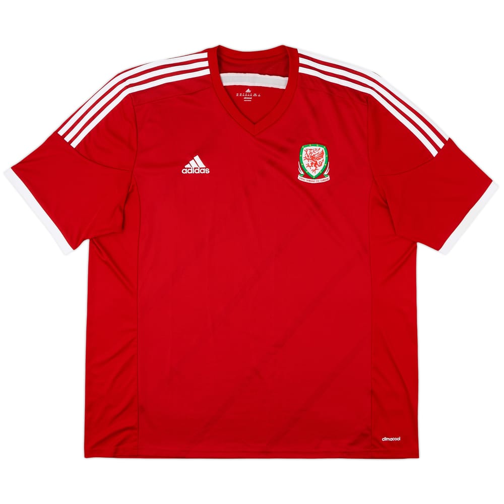 2013-15 Wales Home Shirt - 9/10 - (XXL)