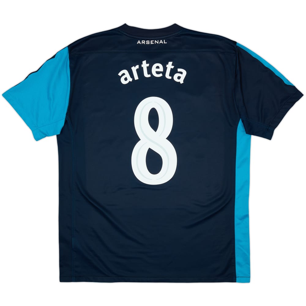 2011-12 Arsenal Away Shirt Arteta #8 - 7/10 - (L)