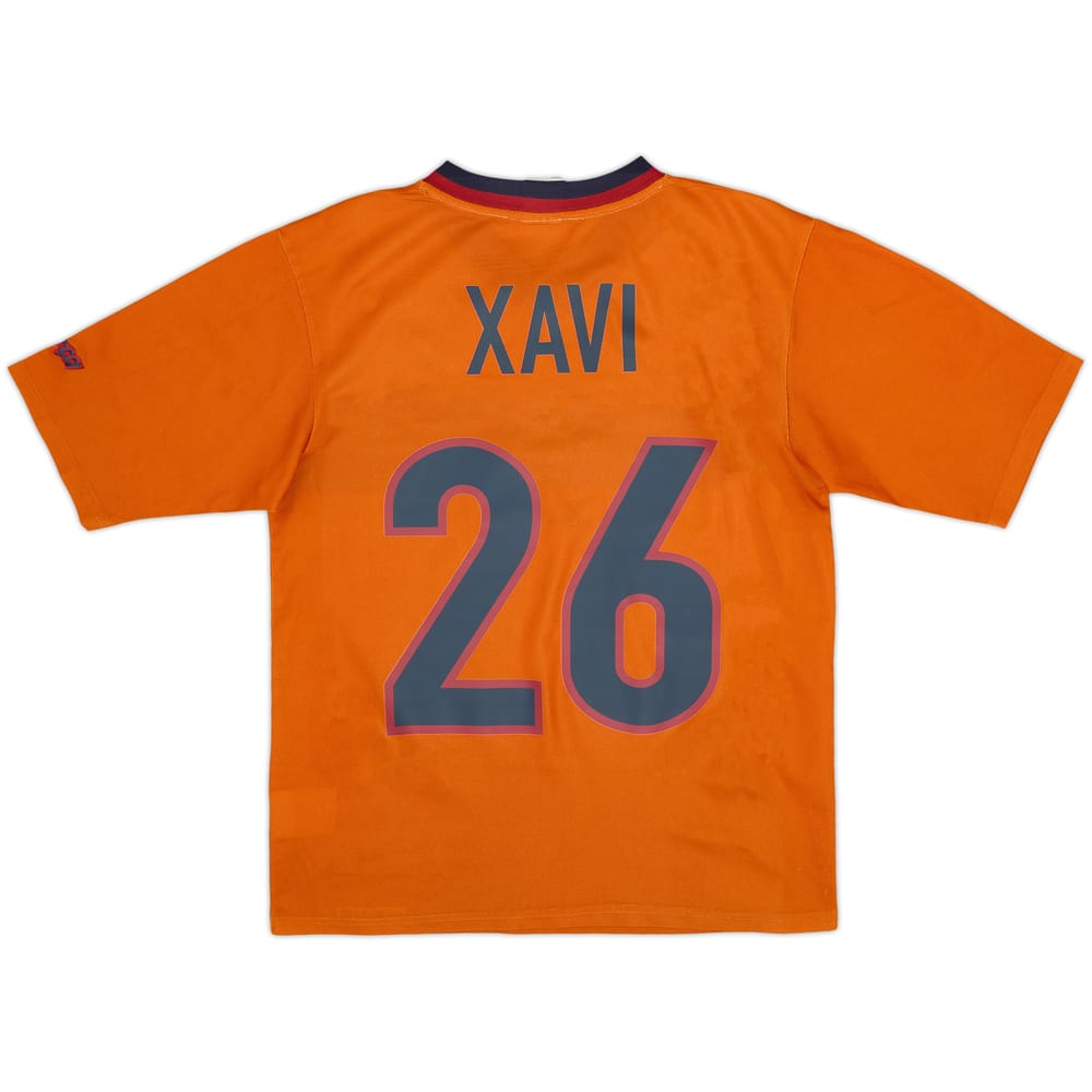 1998-00 Barcelona Basic Third Shirt Xavi #26 - 8/10 - (XL.Boys)