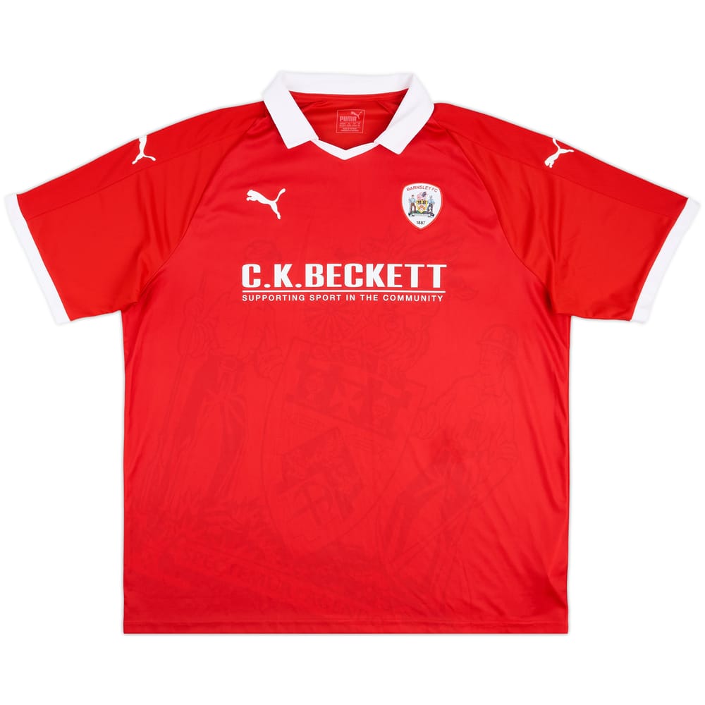 2018-19 Barnsley Home Shirt - 10/10 - (3XL)