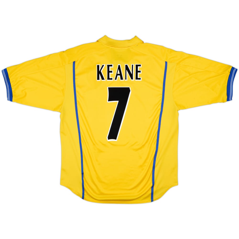 2000-02 Leeds United Away Shirt Keane #7 - 8/10 - (L)