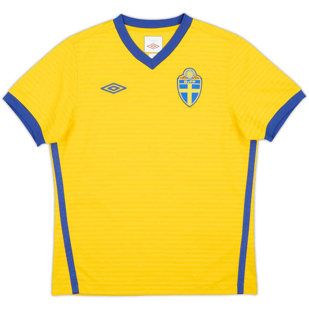 2010-11 Sweden Home Shirt - 10/10 - (M.Boys)