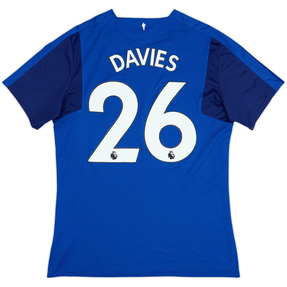 2017-18 Everton Home Shirt Davies #26 - 7/10 - (L)