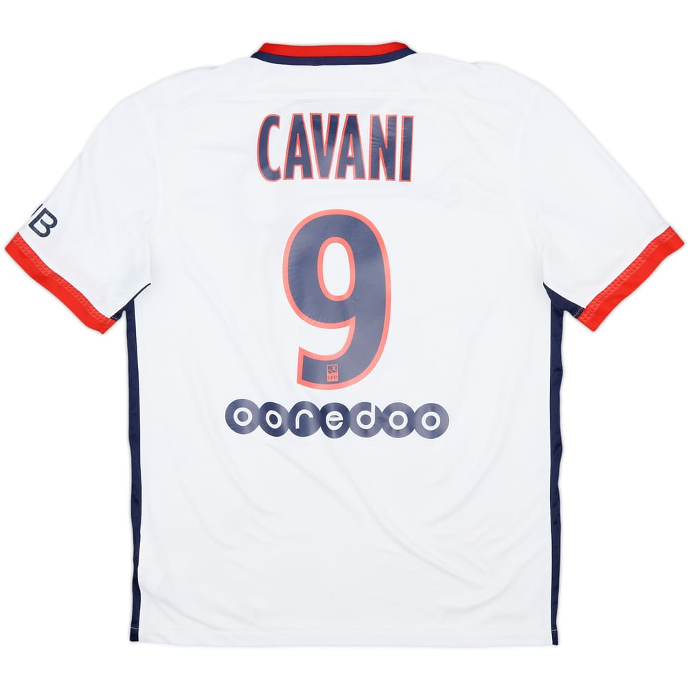 2015-16 Paris Saint-Germain Away Shirt Cavani #9 - 6/10 - (M)