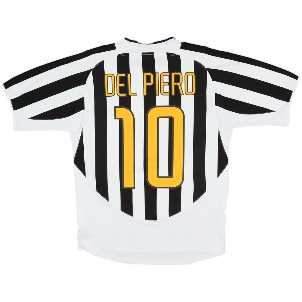 2003-04 Juventus Home Shirt Del Piero #10 - 5/10 - (M)