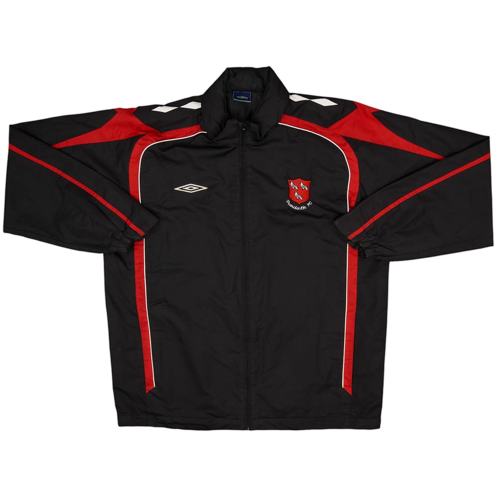 2007-08 Dundalk Umbro Hooded Track Jacket - 8/10 - (XL)