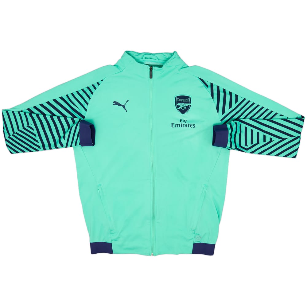 2017-18 Arsenal Puma Track Jacket - 9/10 - (L)