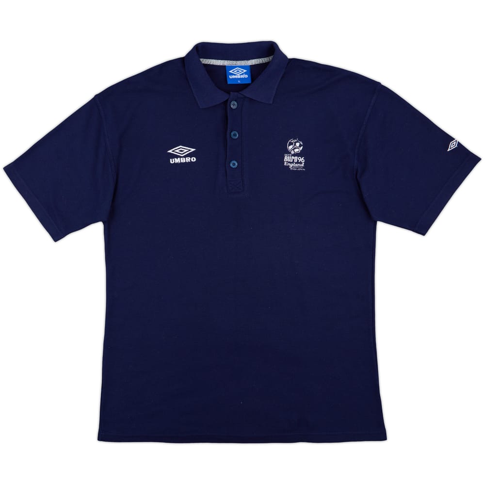 1996 'Euro 96 England' Umbro Polo Shirt - 9/10 - (XL)