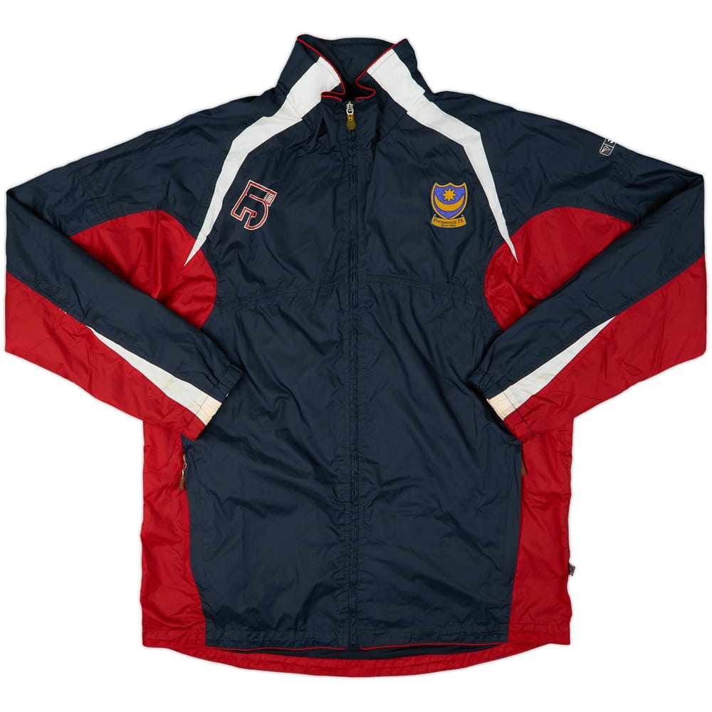 2005-06 Portsmouth Jako Hooded Rain Jacket - 7/10 - (XL)