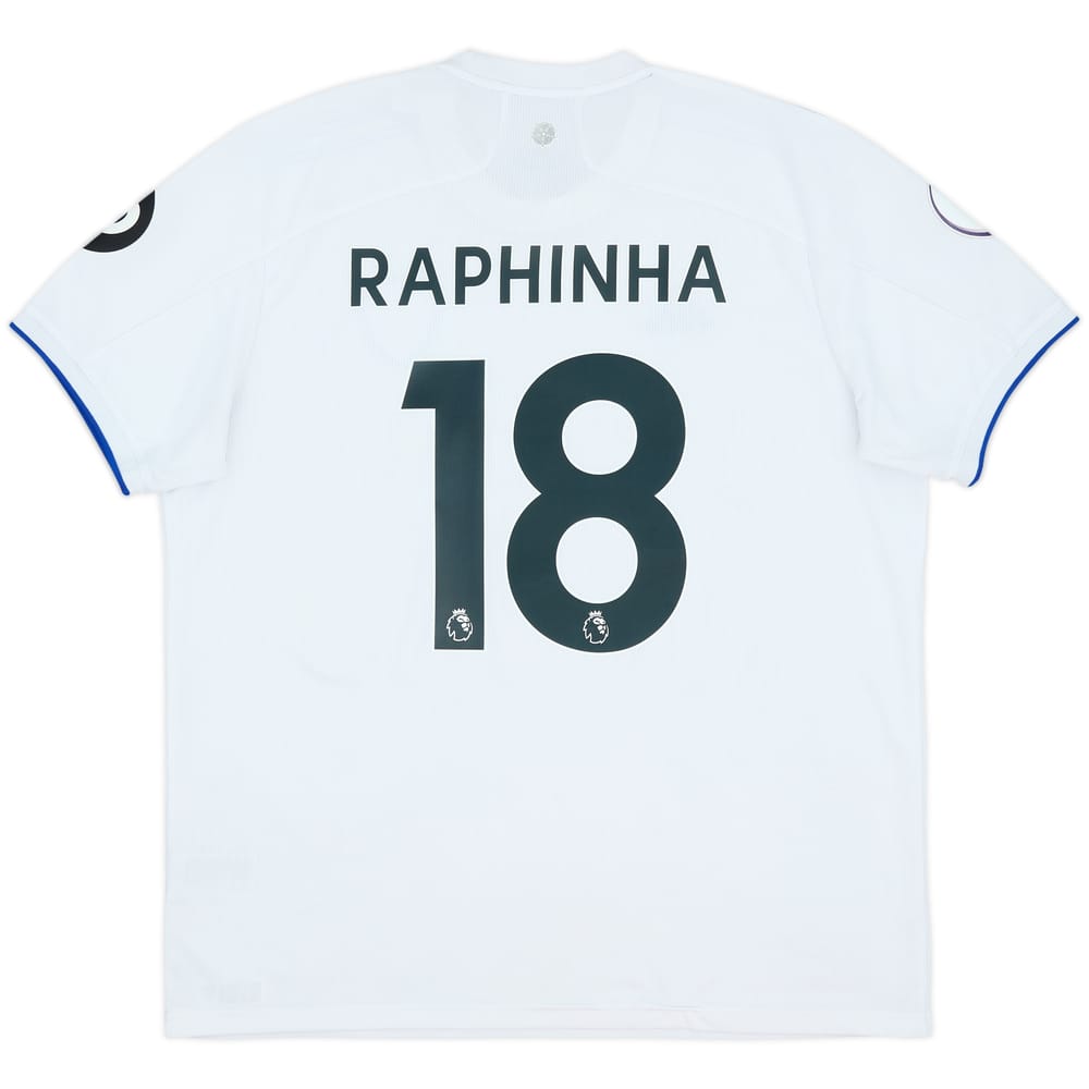 2020-21 Leeds United Home Shirt Raphinha #18 - 8/10 - (XL)