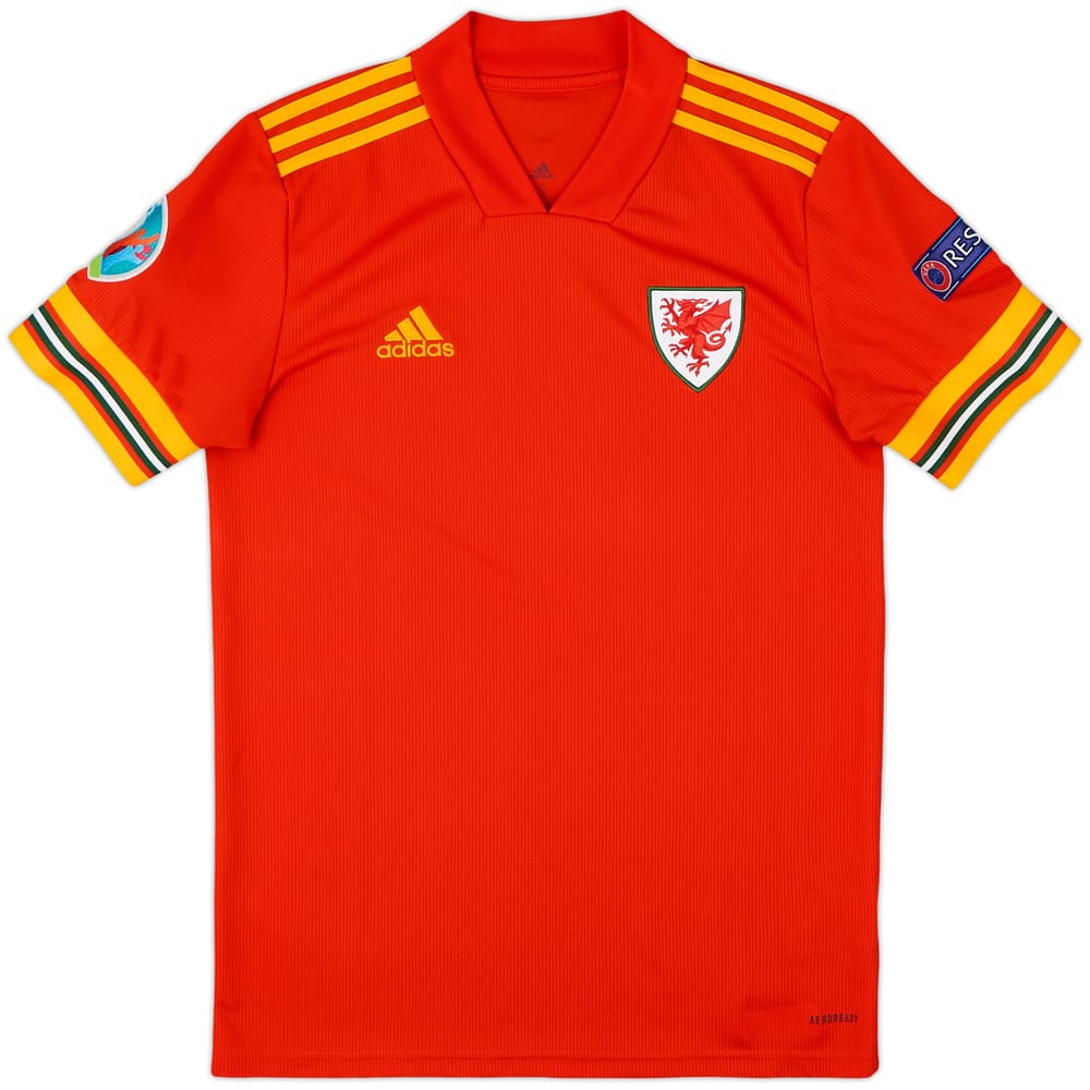 2020-21 Wales Home Shirt - 8/10 - (S)