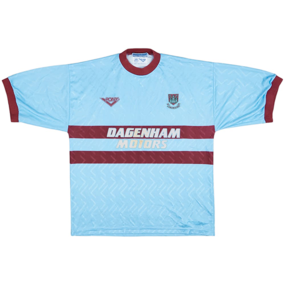 1993-95 West Ham Away Shirt - 6/10 - (XL)