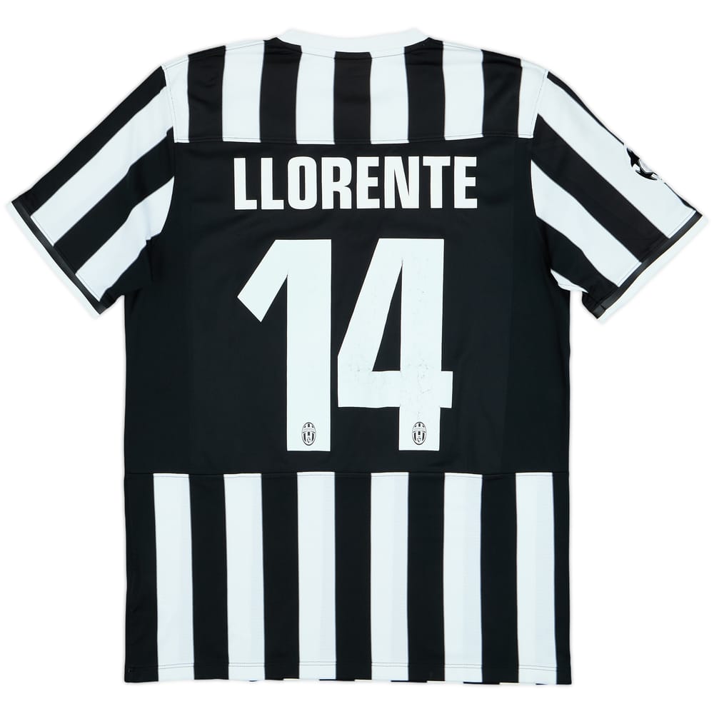 2012-13 Juventus Home Shirt Llorente #14 - 7/10 - (L)