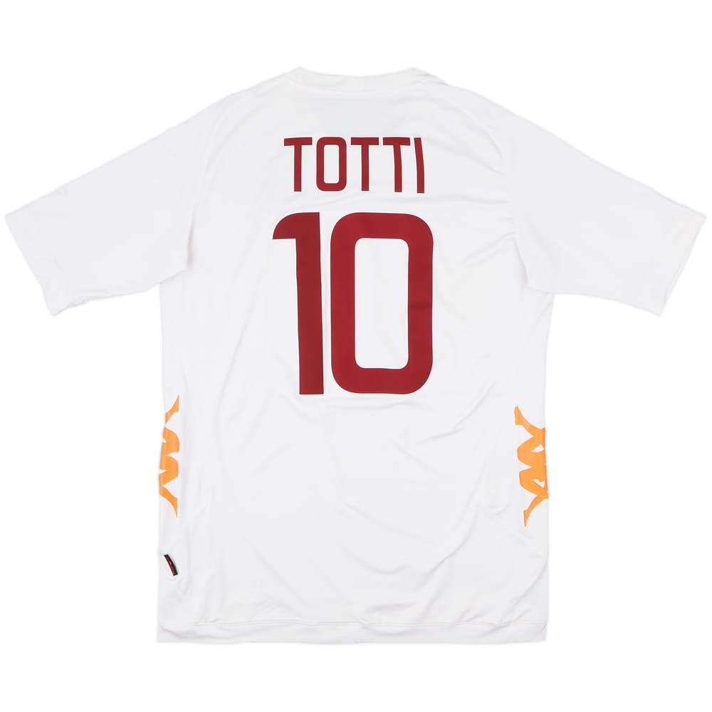 2011-12 Roma Away Shirt Totti #10 - 7/10 - (XL)