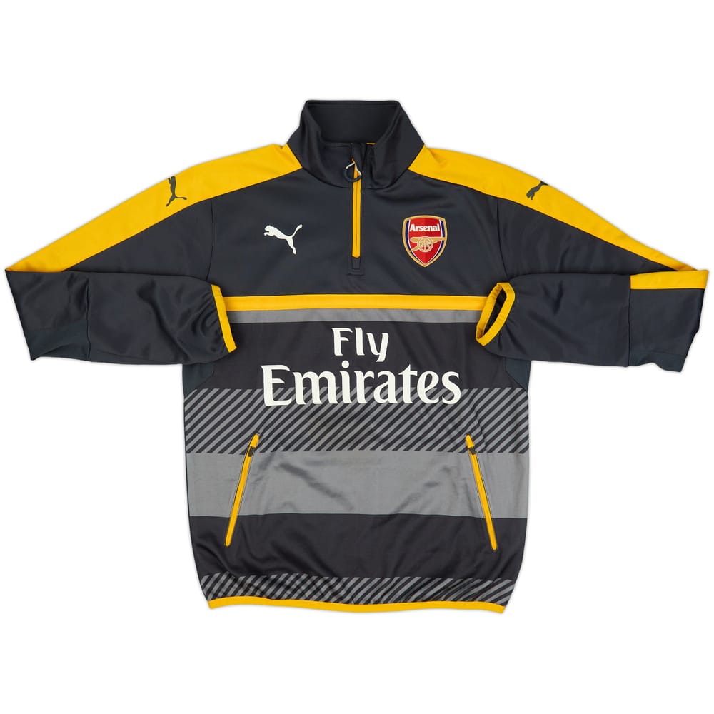 2016-17 Arsenal Puma 1/4 Zip Drill Top - 9/10 - (M)