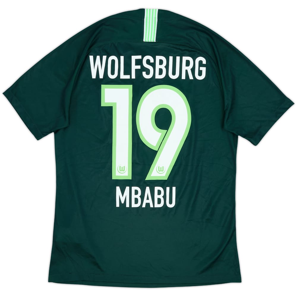 2019-20 Wolfsburg Home Shirt Mbabu #19 - 7/10 - (M)