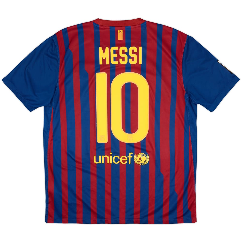 2011-12 Barcelona Local Camiseta Messi #10 - 6/10 - (L)