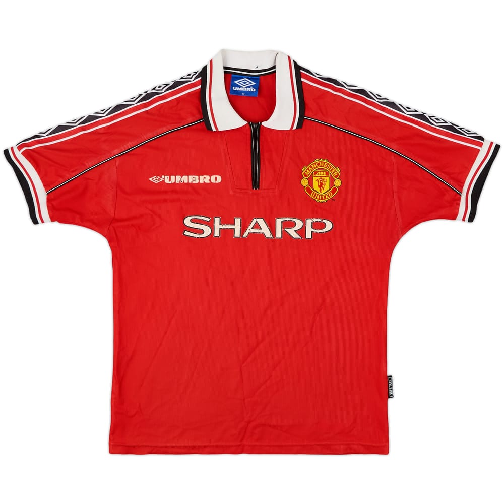 1998-00 Manchester United Home Shirt - 5/10 - (M)