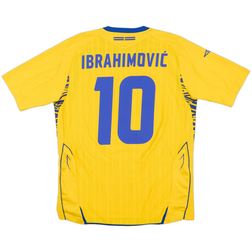 2007-09 Sweden Home Shirt Ibrahimovic #10 - 10/10 - (M)