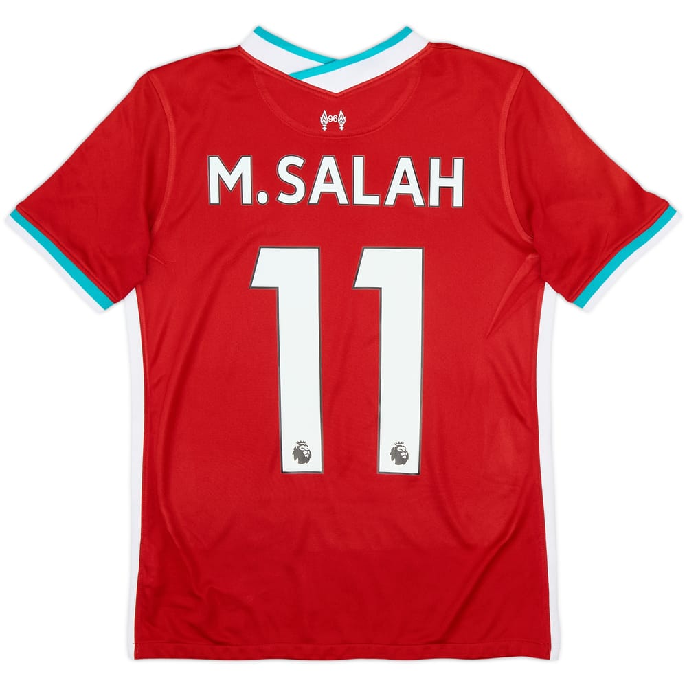 2020-21 Liverpool Home Shirt M.Salah #11 - 9/10 - (L.Boys)