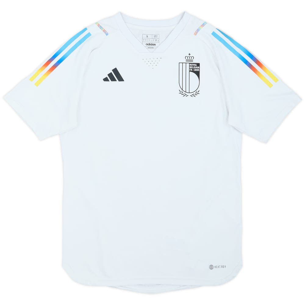 2022-24 Belgium adidas Heat.RDY Pre-Match Training Shirt - 8/10 - (S)