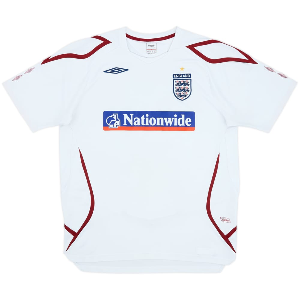 2007-08 England Umbro Training Shirt - 7/10 - (L)
