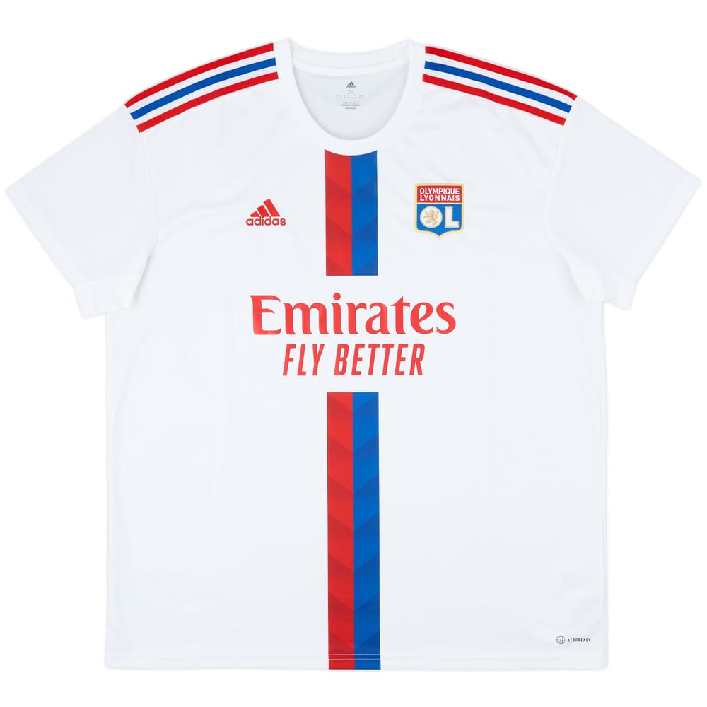 2022-23 Lyon Home Shirt - 10/10 - (XXL)