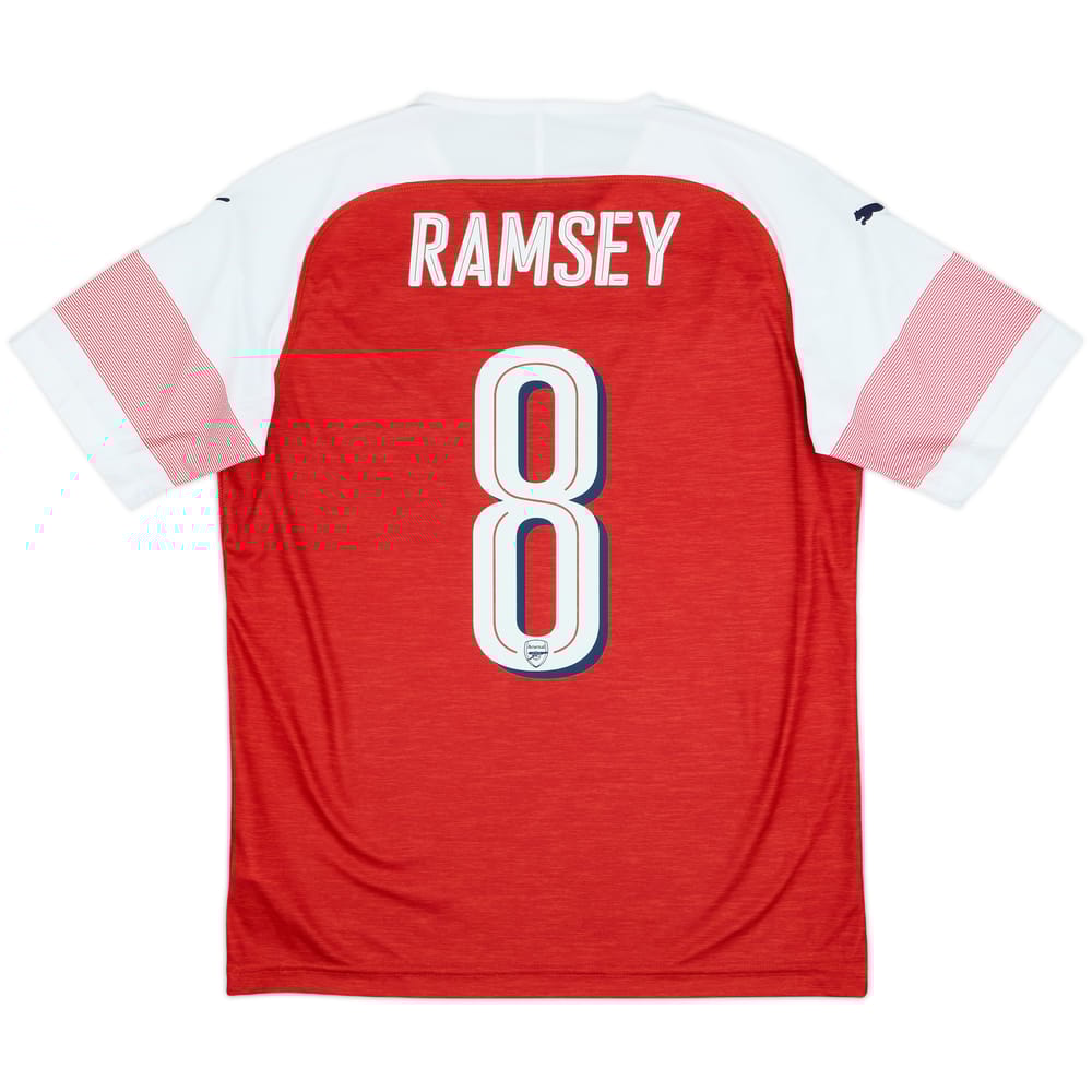 2018-19 Arsenal Home Shirt Ramsey #8 - 10/10 - (M)