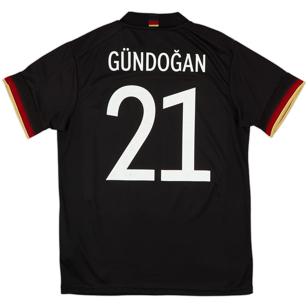 2020-21 Germany Away Shirt Gundogan #21 - 8/10 - (L)