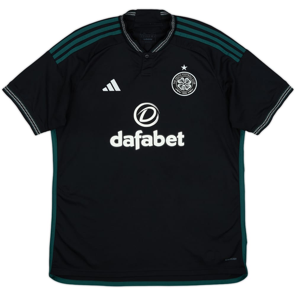 2023-24 Celtic Away Shirt - 8/10 - (XL)