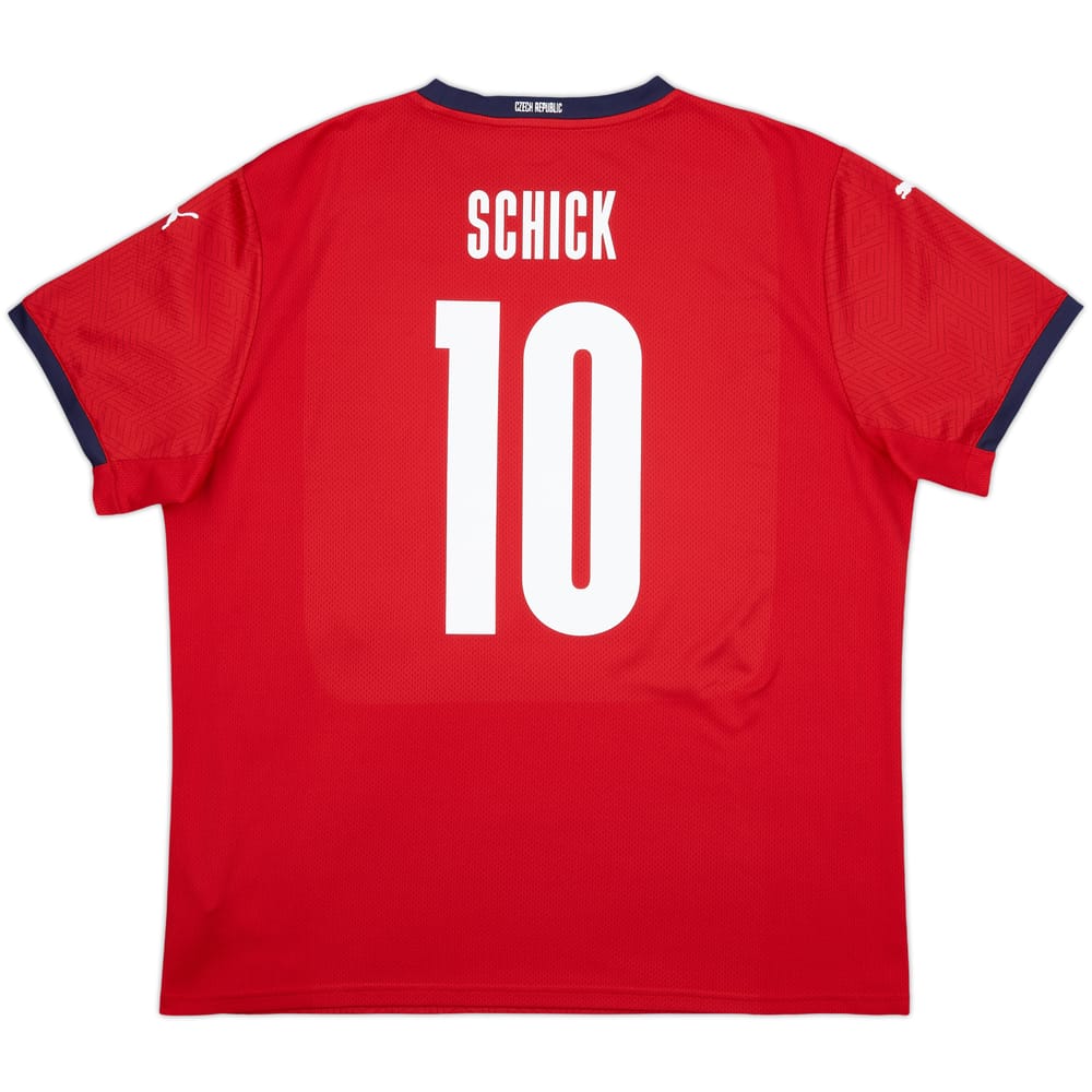 2020-22 Czech Republic Home Shirt Schick #10 - 10/10 - (XXL)