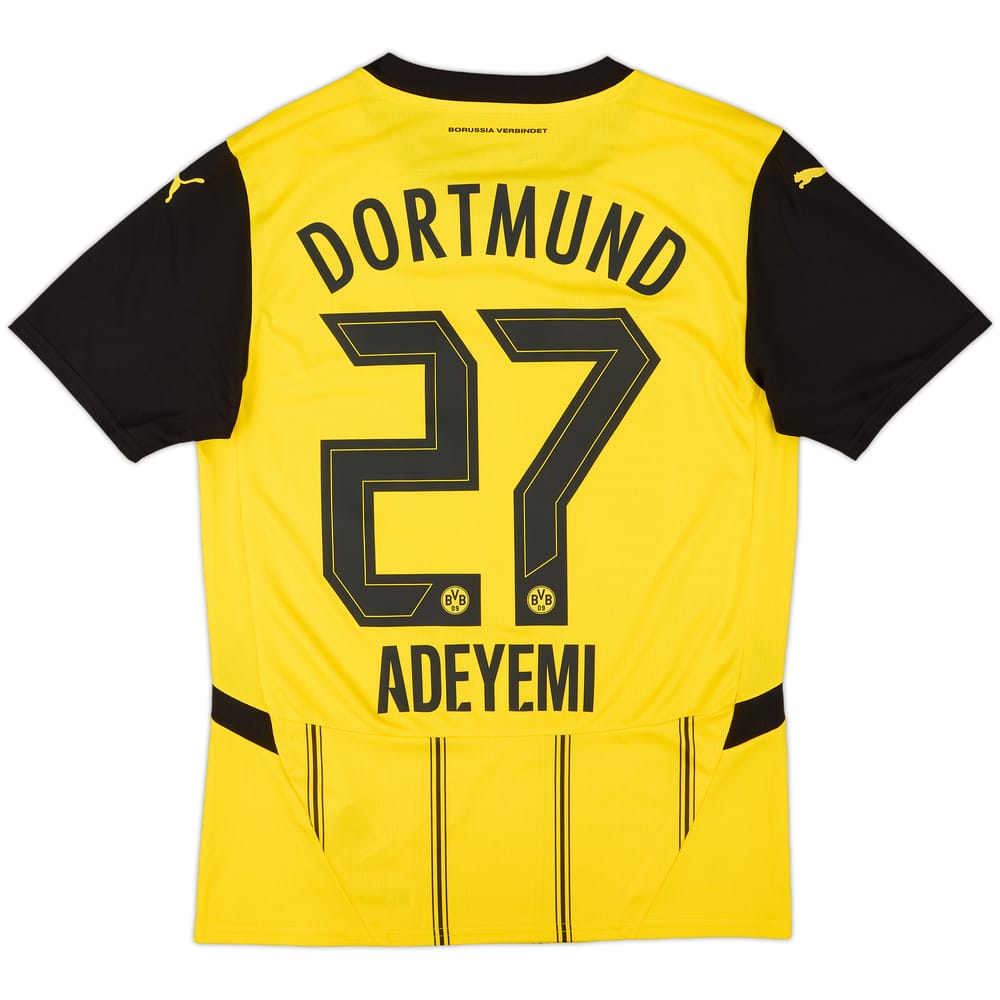 2024-25 Borussia Dortmund Home Shirt Adeyemi #27 - 8/10 - (S)