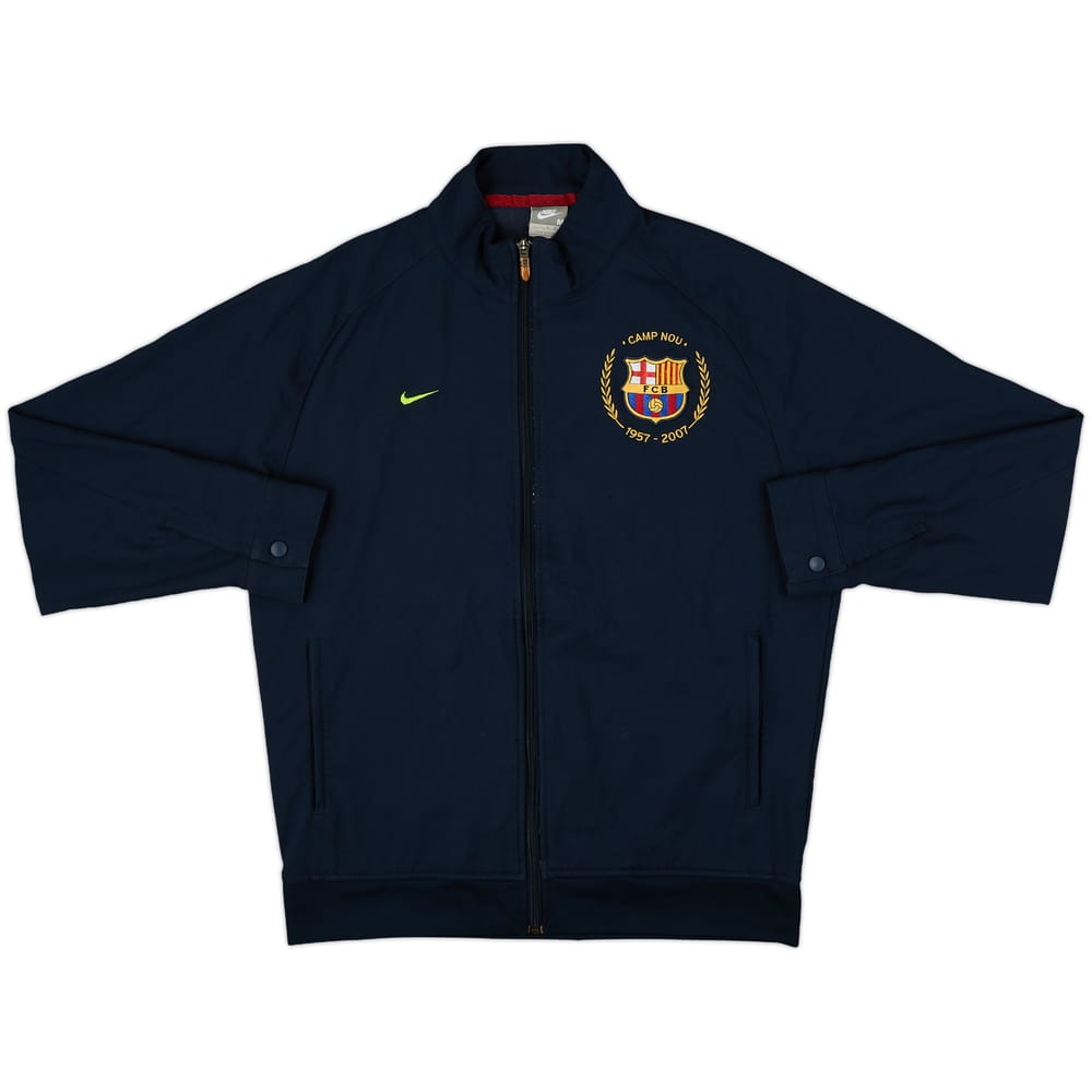 2007-08 Barcelona Nike Track Jacket - 8/10 - (M)