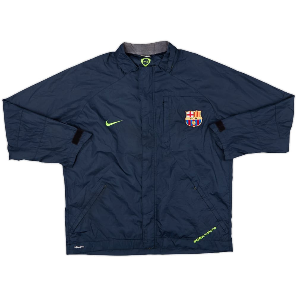 2007-08 Barcelona Nike Rain Jacket - 7/10 - (L)