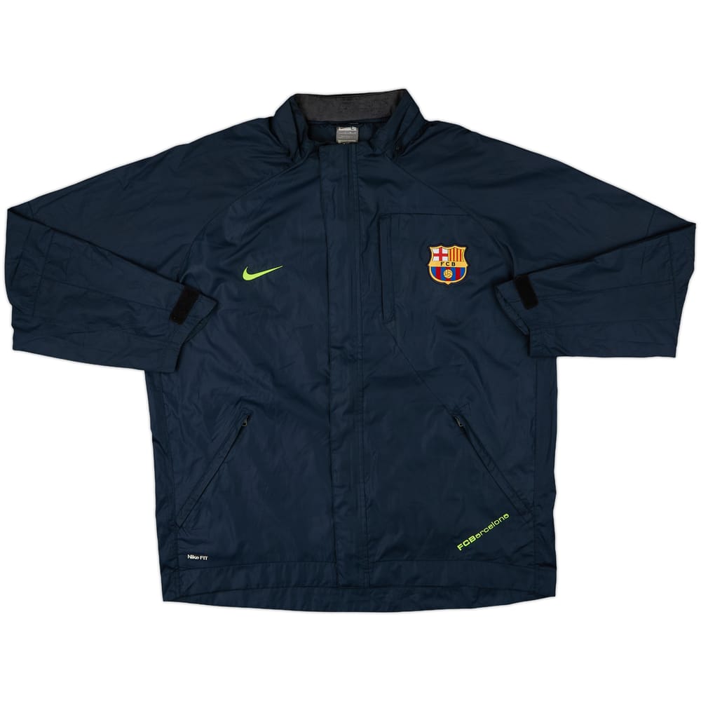 2007-08 Barcelona Nike Rain Jacket - 8/10 - (L)