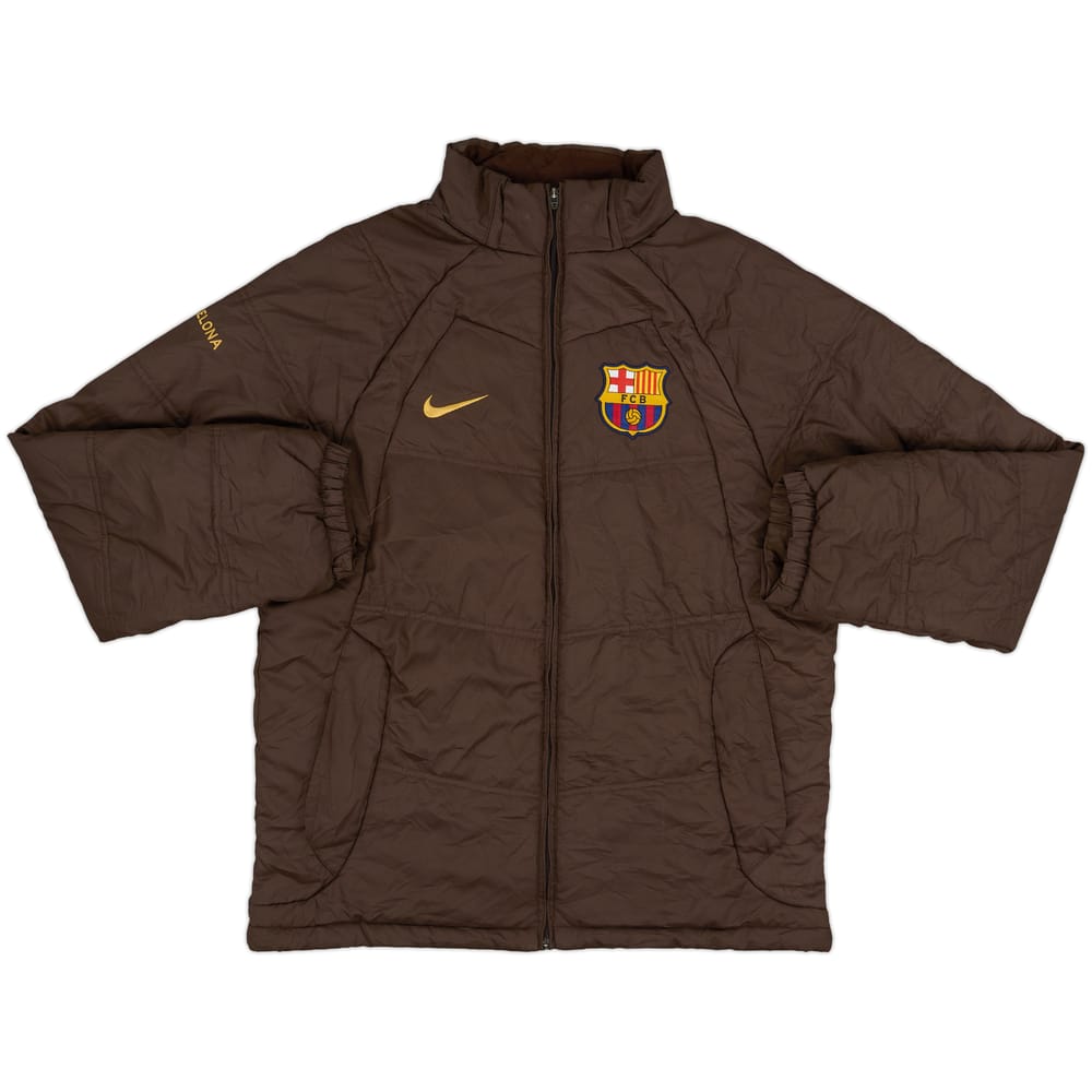 2008-09 Barcelona Nike Padded Bench Coat - 8/10 - (M)