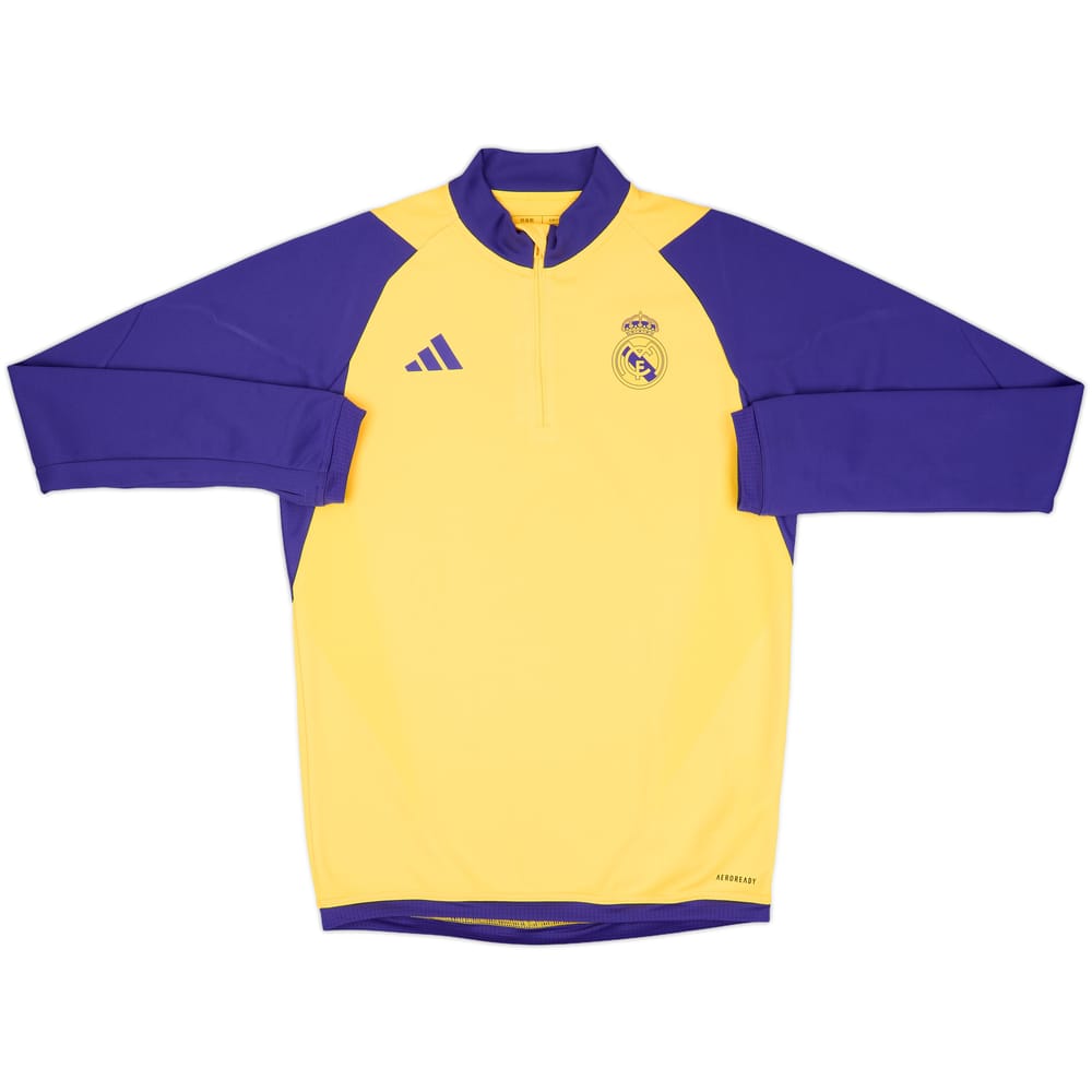 2023-24 Real Madrid adidas 1/4 Zip Drill Top - 7/10 - (S)