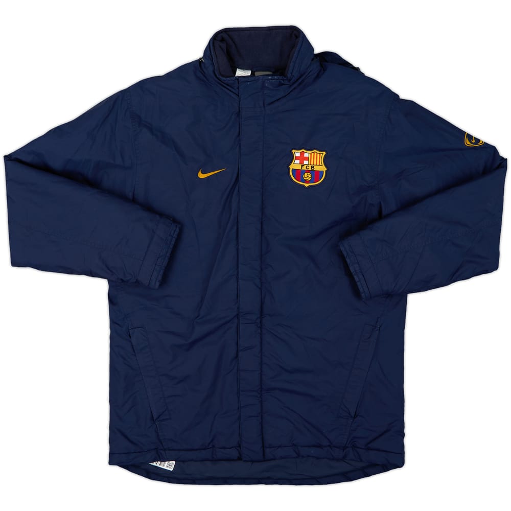 2003-04 Barcelona Nike Padded Bench Coat - 7/10 - (S)
