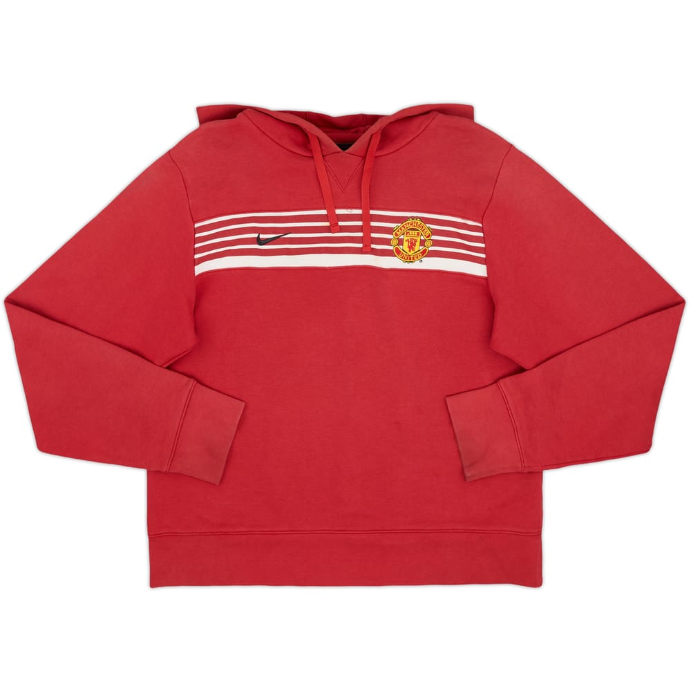 2008-09 Manchester United Nike Hoodie - 7/10 - (M)
