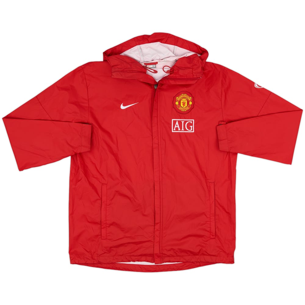 2009-10 Manchester United Nike Rain Coat - 8/10 - (M)