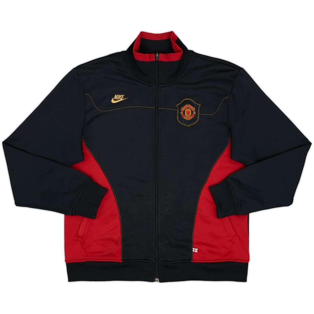2007-08 Manchester United Nike Track Jacket - 7/10 - (L)